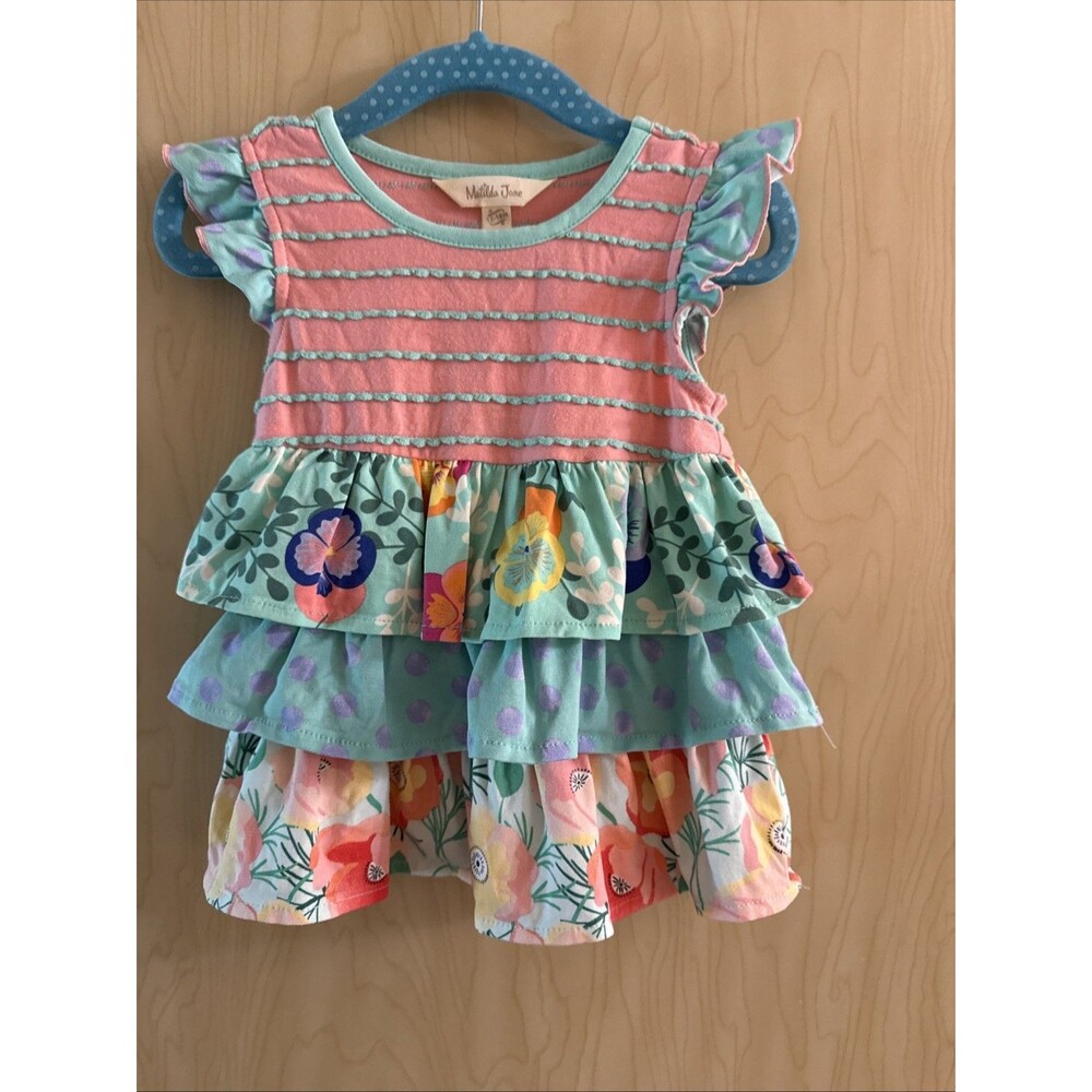 Matilda Jane Adventure Begins Smile True Top Size 12-18 Months
